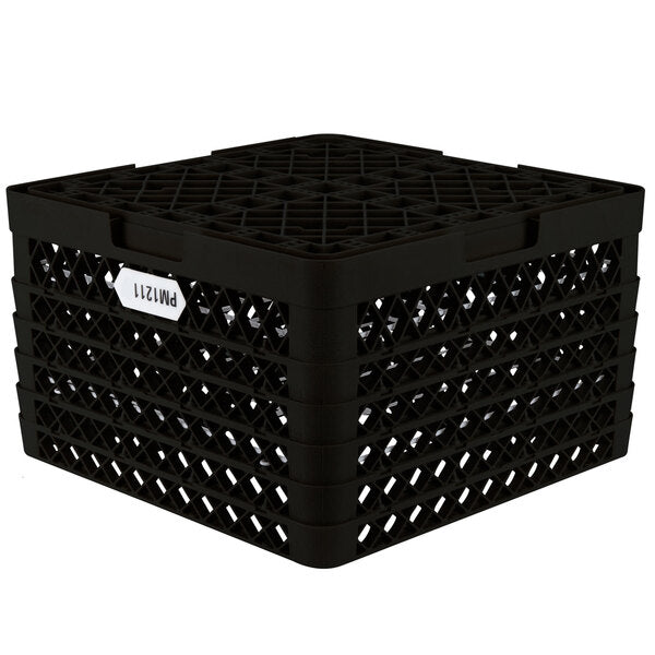 Vollrath - 12-Compartment Traex® Plate Crate® Warewashing System in Beige for 9.187 to 10.75" Plates - PM1211-5