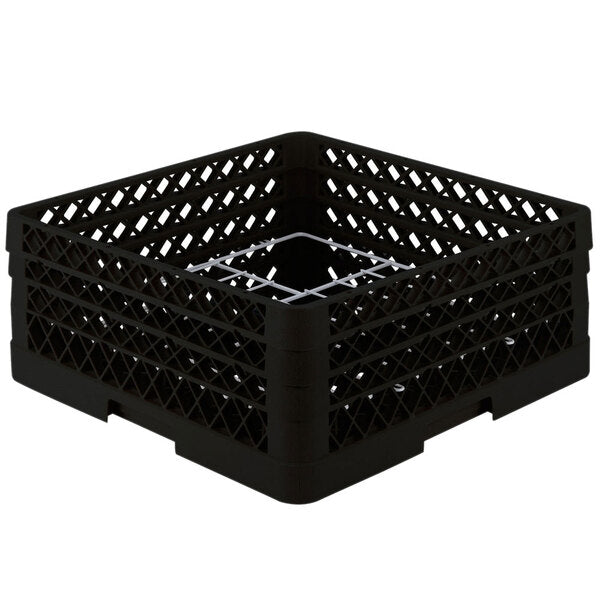 Vollrath - 12-Compartment Traex® Plate Crate® Warewashing System in Black for 5.0 to 7.625" Plates - PM1211-3-06