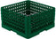 Vollrath - 12-Compartment Traex® Plate Crate® Warewashing System in Green for 8.75 to 9.187