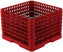 Vollrath - 12-Compartment Traex® Plate Crate® Warewashing System in Red for 10.75 to 11.187