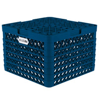 Vollrath - 12-Compartment Traex® Plate Crate® Warewashing System in Royal Blue for 10.75 to 11.187" Plates - PM1211-6-44