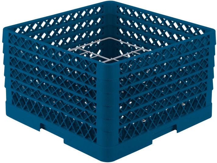 Vollrath - 12-Compartment Traex® Plate Crate® Warewashing System in Royal Blue for 9.187 to 10.75" Plates - PM1211-5-44