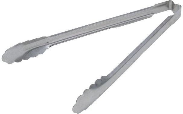 Vollrath - 12" Heavy-Duty Scalloped Tongs - 4781210