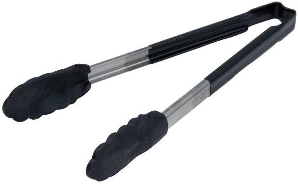 Vollrath - 12" High-Temperature One-Piece Tongs with Black Handle - 4781222