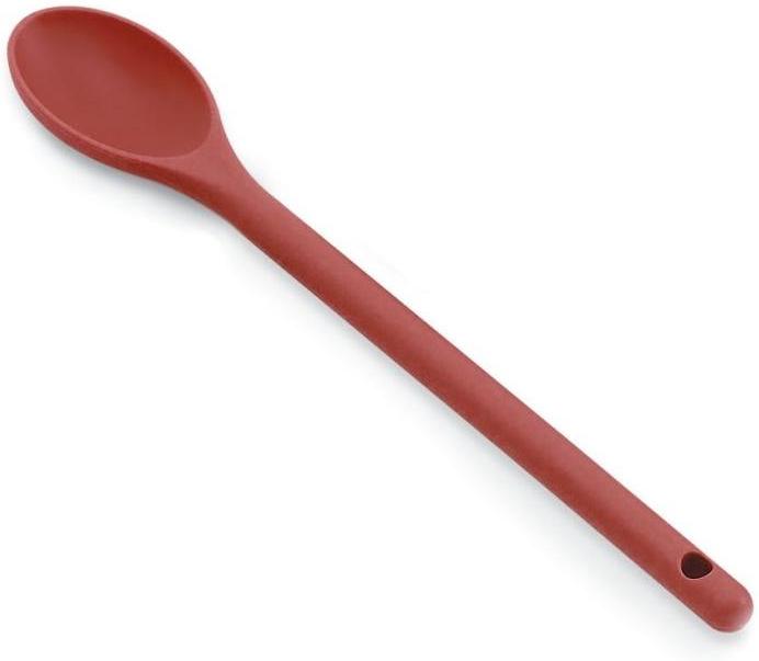 Vollrath - 12" Nylon Prep Spoon in Red - 4689840