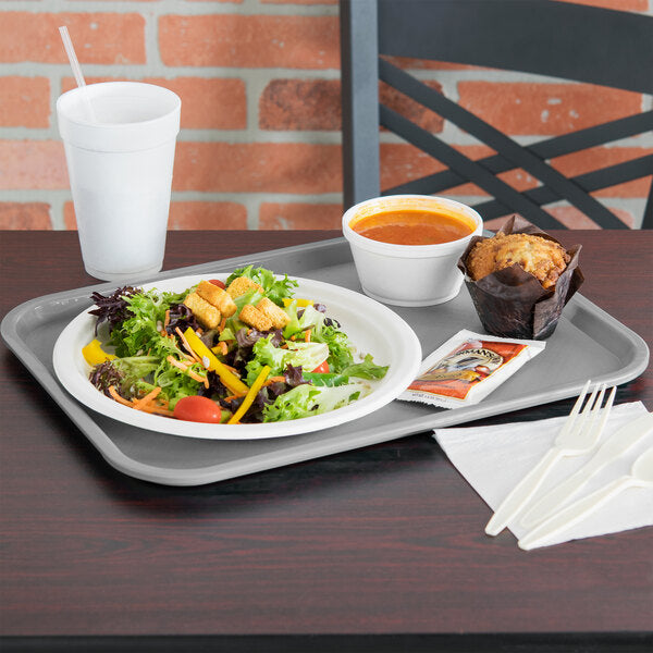 Vollrath - 12" x 16" Fast-Food Tray in Gray - 86115