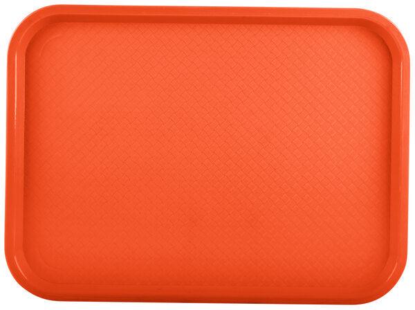 Vollrath - 12" x 16" Fast-Food Tray in Orange - 86114