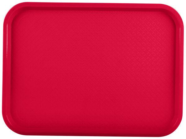 Vollrath - 12" x 16" Fast-Food Tray in Red - 86110