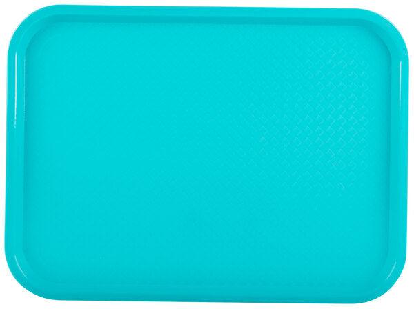Vollrath - 12" x 16" Fast-Food Tray in Teal - 86119
