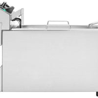 Vollrath - 120 V (Canada) Stainless Streel Standard-Duty Countertop Fryer - CF2-1800-C