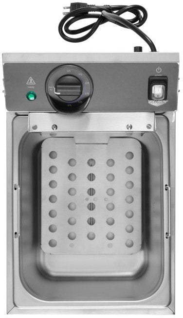 Vollrath - 120 V (Canada) Stainless Streel Standard-Duty Countertop Fryer - CF2-1800-C