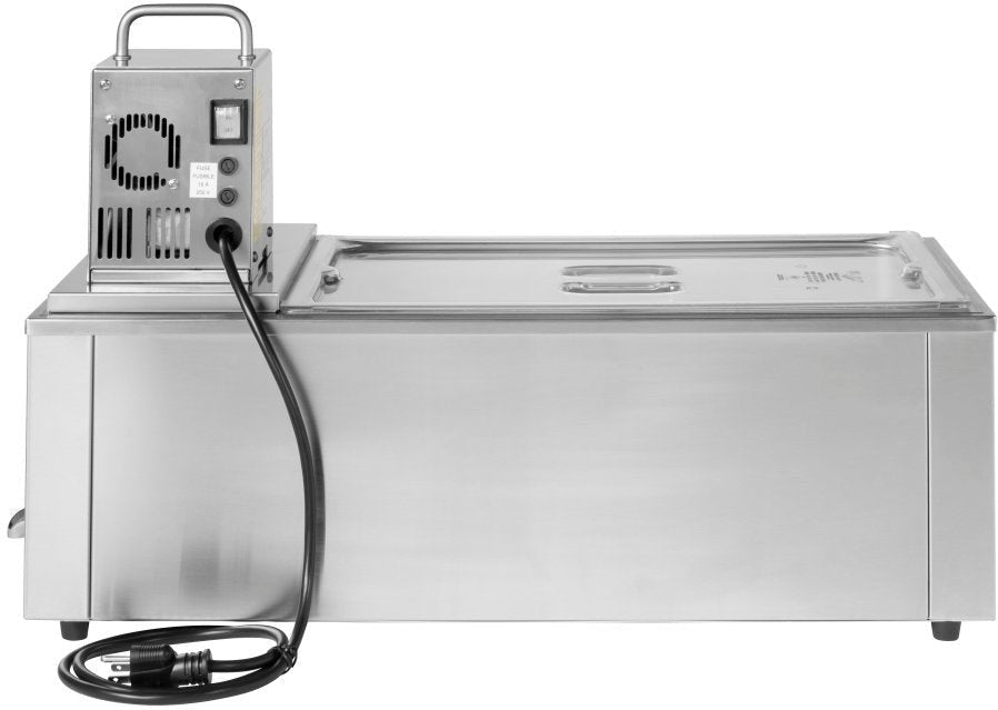 Vollrath - 120-Volt Sous Vide Immersion Circulator Package With Immersion Circulator Head, Bath And Cover - 60039