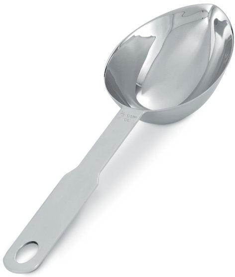 Vollrath - 1/3-Cup Stainless Steel Measuring Scoop - 47057