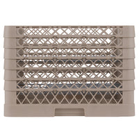 Vollrath - 14-Compartment Traex® Plate Crate® Warewashing System in Beige - PM1412-6