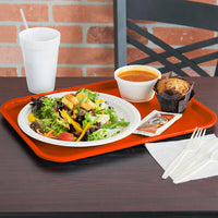Vollrath - 14" x 18" Fast-Food Tray in Orange - 86124