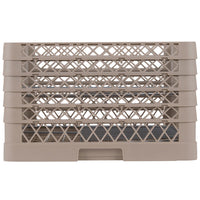 Vollrath - 15-Compartment Traex® Plate Crate® Warewashing System in Beige with 5 Risers - PM1510-5