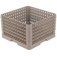 Vollrath - 15-Compartment Traex® Plate Crate® Warewashing System in Beige with 5 Risers - PM1510-5