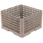 Vollrath - 15-Compartment Traex® Plate Crate® Warewashing System in Beige with 5 Risers - PM1510-5