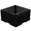 Vollrath - 15-Compartment Traex® Plate Crate® Warewashing System in Black with 4 Risers - PM1510-4-06