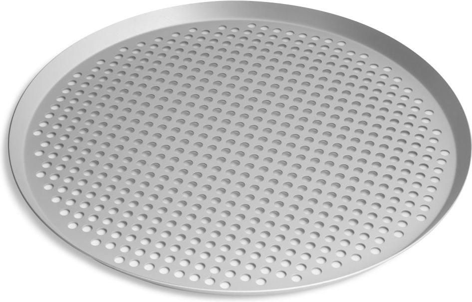 Vollrath - 15" Extra-Perforated Press-Cut Pizza Pan with Clear Coat Anodized Finish - PC15XPCC
