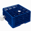 Vollrath - 16-Compartment Traex Full-Size Cup Rack, 19.75