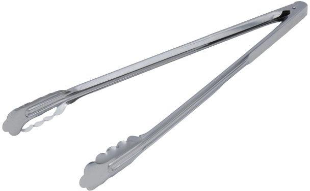 Vollrath - 16" Economy Stainless Steel Utility Tongs - 47116