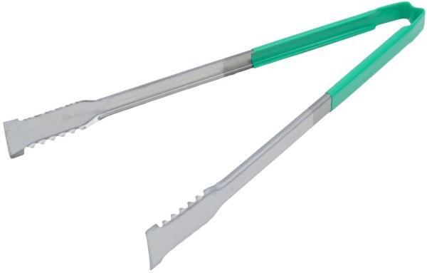 Vollrath - 16" One-Piece Tongs with and Green Handle - 4791670