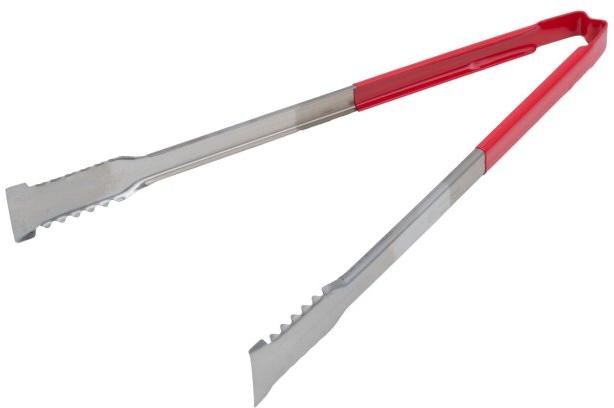 Vollrath - 16" One-Piece Tongs with and Red Handle - 4791640