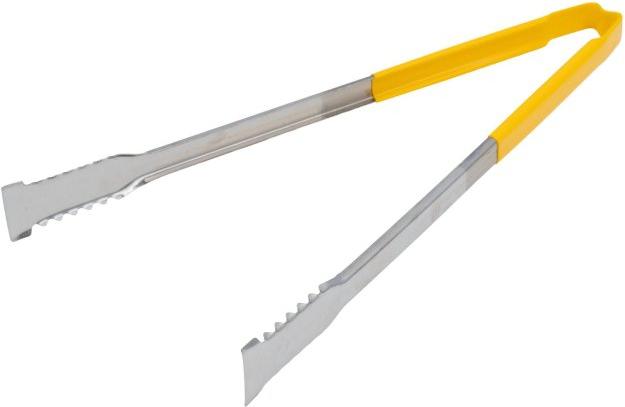 Vollrath - 16" One-Piece Tongs with and Yellow Handle - 4791650