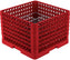 Vollrath - 19-Compartment Traex® Plate Crate® Warewashing System in Red - PM1912-6-02