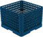 Vollrath - 19-Compartment Traex® Plate Crate® Warewashing System in Royal Blue - PM1912-6-44