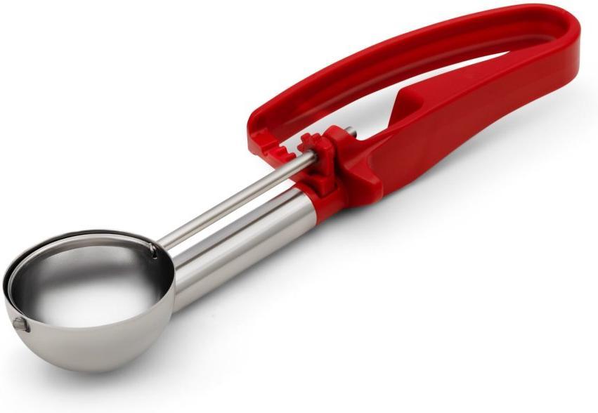 Vollrath - 1.52 Oz Extended-Length Disher with Red Handle - 47376