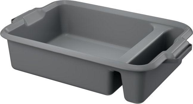 Vollrath - 2-Compartment Bus Box in Gray - 52632