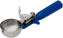 Vollrath - 2 Oz One-Piece Thumb Disher with Dark Blue Handle - 47143