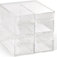 Vollrath - 2" x 2" Cubic Modular Display Bin With Four Drawers - SBB13F-06