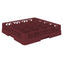 Vollrath - 20-Compartment Traex Full-Size Cup Rack in Burgundy - TR5-21