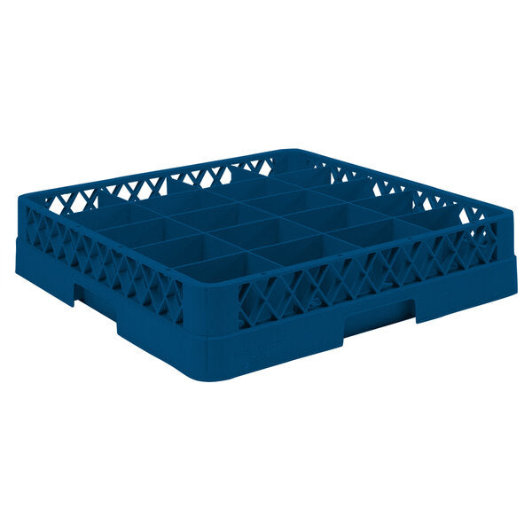 Vollrath - 20-Compartment Traex Full-Size Cup Rack in Royal Blue - TR5-44