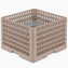 Vollrath - 20-Compartment Traex® Plate Crate® Warewashing System in Beige for 10 to 10.75