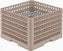 Vollrath - 20-Compartment Traex® Plate Crate® Warewashing System in Beige for 10 to 10.75
