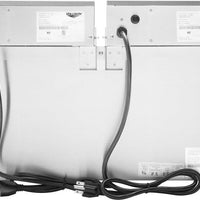 Vollrath - 208-240 V (Canada) Medium-Duty Dual Countertop Fryer With Drain - CF4-3600DUAL-C