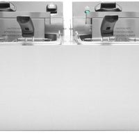 Vollrath - 208-240 V Standard-Duty Double-Well Countertop Fryer - CF2-3600DUAL