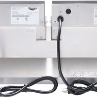 Vollrath - 208-240 V Standard-Duty Double-Well Countertop Fryer - CF2-3600DUAL