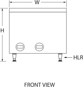Vollrath - 208-240 Volt Two-Burner Counter Top Electric Hot Plate - 40739