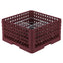 Vollrath - 21-Compartment Traex® Plate Crate® Warewashing System in Burgundy for 8.75 to 9.187