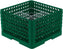Vollrath - 21-Compartment Traex® Plate Crate® Warewashing System in Green for 9.187 to 10.0