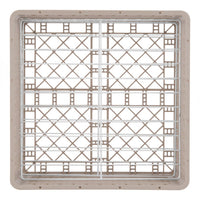 Vollrath - 22-Compartment Traex® Plate Crate® Warewashing System in Beige with 4 Risers - PM2209-4