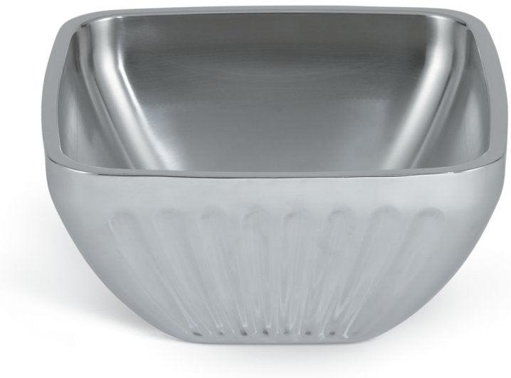 Vollrath - 3 ⅕-Quart Square Fluted Serving Bowl - 47682