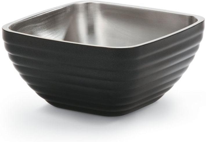 Vollrath - 3 ⅕-Quart Square Serving Bowl in Black - 4763460