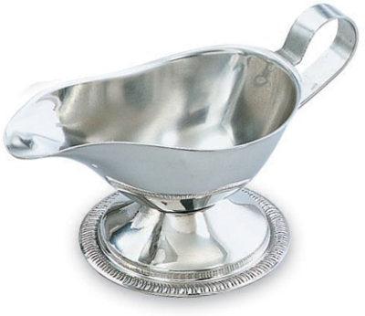 Vollrath - 3-Ounce Stainless Steel Gravy Boat - 47573