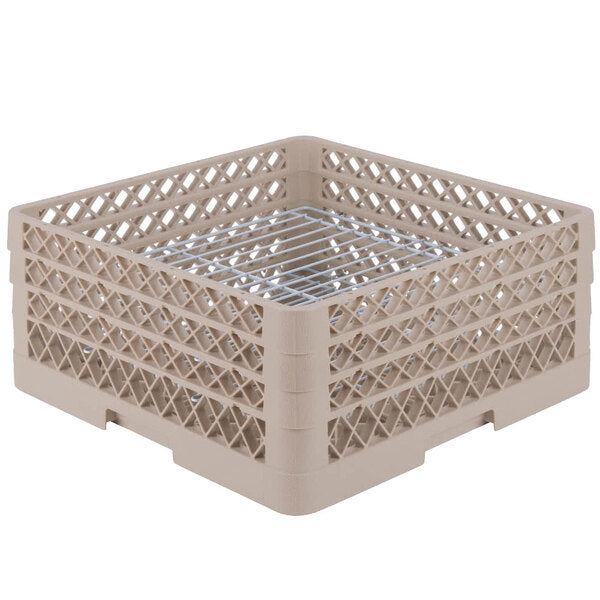 Vollrath - 32-Compartment Traex® Plate Crate® Warewashing System in Beige for 4.75 to 7.625" Plates - PM3208-3